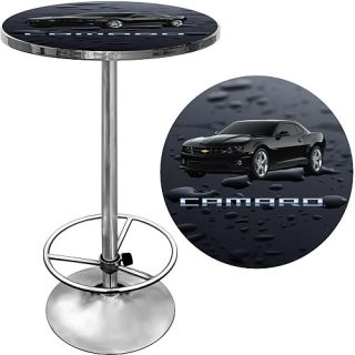 Trademark Global Black Camaro Pub Table (GM2000 CAM BLK)
