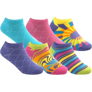 SOF SOLE Kids All Sport Lite No Show Socks   6 Pack   Size 7 10