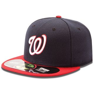 NEW ERA Mens Washington Nationals 59FIFTY Authentic Collection Structured Fit