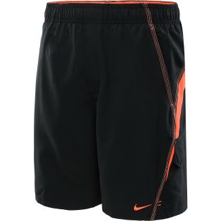 NIKE Mens Core Velocity 7 Volley Shorts   Size Medium, Black