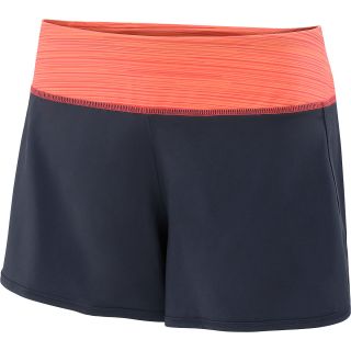 UNDER ARMOUR Womens Get Going Running Shorts   Size Medium, Lead/afterglow