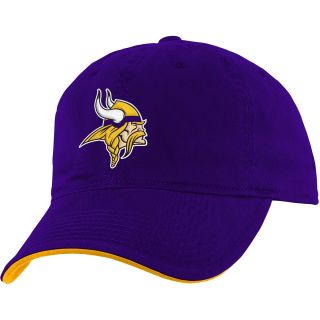 NFL Team Apparel Youth Minnesota Vikings Basic Adjustable Cap   Size Youth