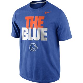 NIKE Mens Boise State Broncos Local T Shirt   Size 2xl, Royal