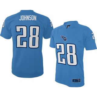 NFL Team Apparel Youth Tennessee Titans Chris Johnson Fashion Performance Name