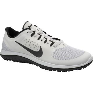 NIKE Mens FS Lite Run Running Shoes   Size 11, Platinum/black