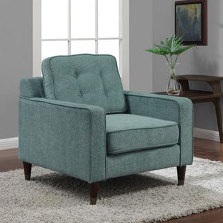 Jackie Aqua Arm Chair