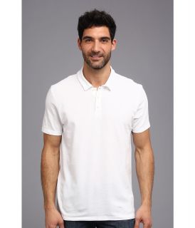 Calvin Klein Underwear Superior Cotton Sleep Polo M1022 Mens Short Sleeve Pullover (White)