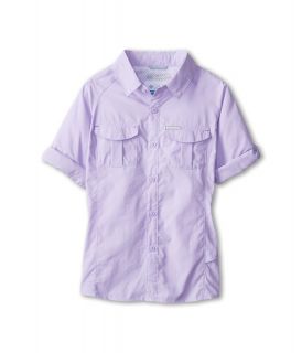 Columbia Kids Silver Ridge L/S Shirt Girls Long Sleeve Button Up (Purple)