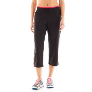 Made For Life Relaxed Fit Pintuck Capris, Blk/wh/carse/brtrs, Womens