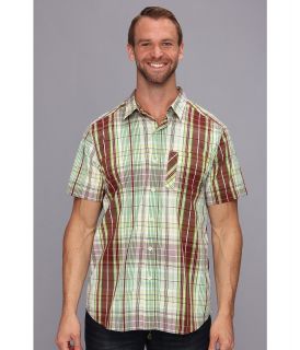 Columbia Decoy Rock S/S Shirt   Tall Mens Short Sleeve Button Up (Red)