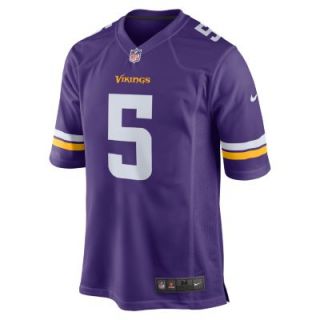Nike NFL Minnesota Vikings (Teddy Bridgewater) Mens Football Home Game Jersey  