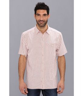Columbia Declination Trail S/S Shirt Mens Short Sleeve Button Up (Pink)