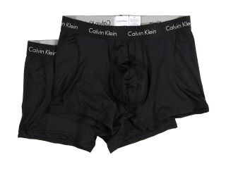 Calvin Klein Underwear Microfiber Stretch 2 Pack Trunk U8721 Mens Underwear (Black)