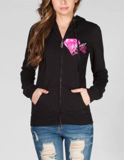 Diamond Womens Hoodie Black In Sizes X Large, Small, Large, Medium For W