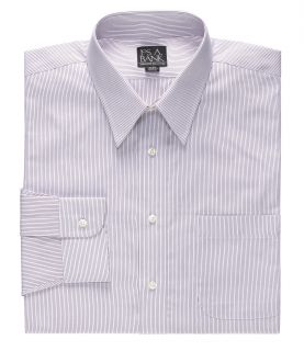 Executive Collection Point Collar Thin Stripe Dress Shirt by JoS. A. Bank Mens