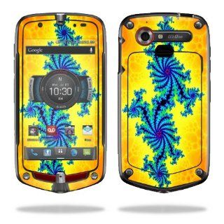 Protective Vinyl Skin Decal Cover for Casio G'zOne Commando 4G LTE C811 GZ1 Verizon Cell Phone Sticker Skins Fractal Works Electronics