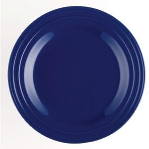 Rachael Ray Double Ridge 4 Piece Dinner Plate Set in Blue 58242