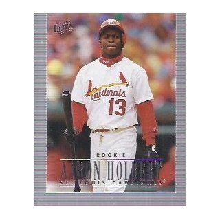 1996 Ultra #548 Aaron Holbert St. Louis Cardinals Sports Collectibles