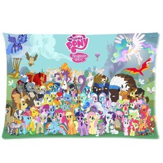 Cartoon My Little Pony Custom Rectangle Pillow Cases 20x30 (one side) Friendship is Magic Children/kids Favorite   Childrens Pillowcases