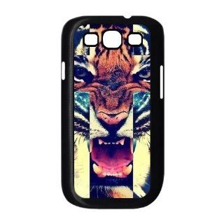 Tiger Roar Cross Hipster Quote Hard Samsung Galaxy S3 i9300 i9308 i939 Case Cell Phones & Accessories