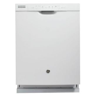 GE 24 in. Front Control Dishwasher in White GDF510PGDWW