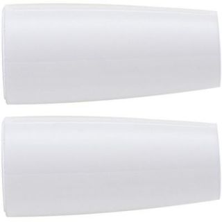 Delta Pair of Lever Handle Accents in White for Bidets and 2 Handle Faucets A22WH