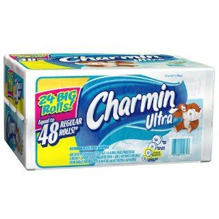 Charmin Ultra Bathroom Tissue, 24 Big Rolls (Six 4 Roll Packs), 200 2 Ply Sheets per Roll Health & Personal Care
