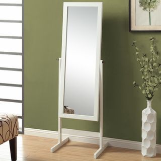 White Cheval Mirror Bedroom Mirrors
