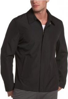 Calvin Klein Men's Zip Front Hip Length Jacket, Black, XX Large at  Men�s Clothing store