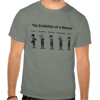 Hipster Evolution T Shirt