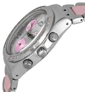 Swatch Ladies Dreampink Pink and Silver tone Bracelet Watch YCS534G at  Women's Watch store.