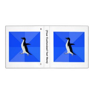 Socially Awkward Penguin Advice Animal Meme Binders