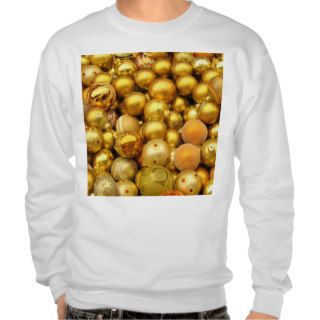 Golden Ornament Ugly Christmas sweater Pull Over Sweatshirts