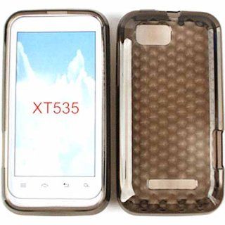 For Motorola Defy Xt535 Smoke Tpu 016 Skin Case Rubber Accessories Cell Phones & Accessories