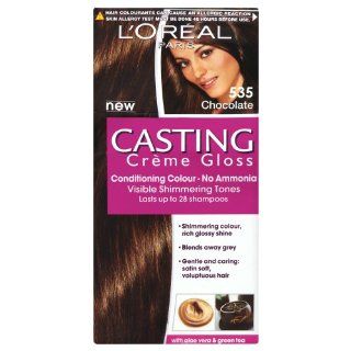 L'oreal Paris Casting Crme 535 Gloss Chocolate  Chemical Hair Dyes  Beauty