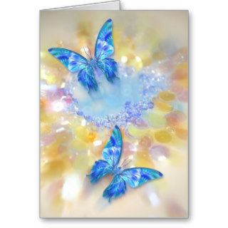 Butterfly Gems Greeting Cards