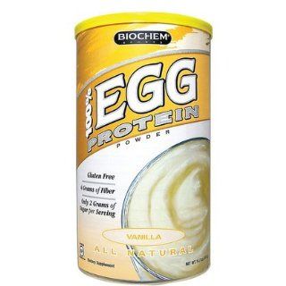 Biochem 100% Egg Protein Powder, Vanilla, 14.7 Ounce Health & Personal Care