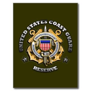 US Coast Guard Reserve Post Card