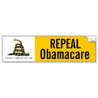 Repeal Obamacare Bumper Stickers
