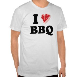 I [heart] BBQ T shirt