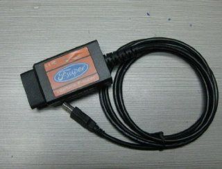 Ford Car Diagnostic USB Scan Code Reader Tool OBD2 EOBD OBDII  Vehicle Electronics 