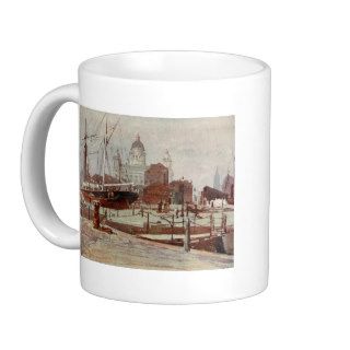 Among the Docks, Liverpool, Merseyside, England Coffee Mugs