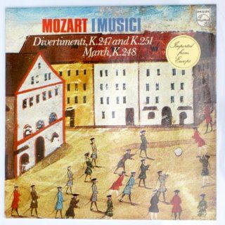 6500 538 I MUSICI Mozart Divertimenti/March LP Music