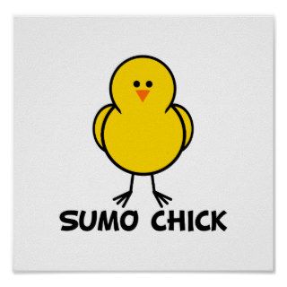 Sumo Chick Print