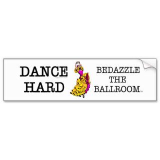 TOP Ballroom Dazzle Bumper Stickers