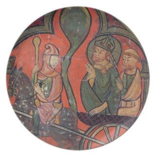 St. Cyprian, Bishop of Carthage, the Sant Ceb Plate