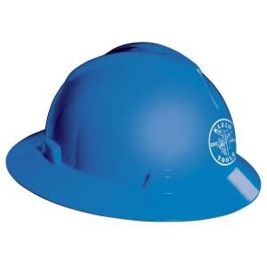 V Gard Hard Hat, Blue, with Klein Lineman Logo 60033