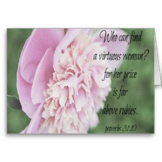 Proverbs 31 Above Rubies Cards