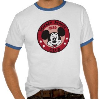 Mickey Mouse Club 1956 logo design Tshirts
