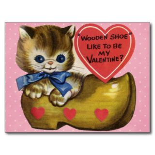 Vintage Valentine's for Kids Post Cards